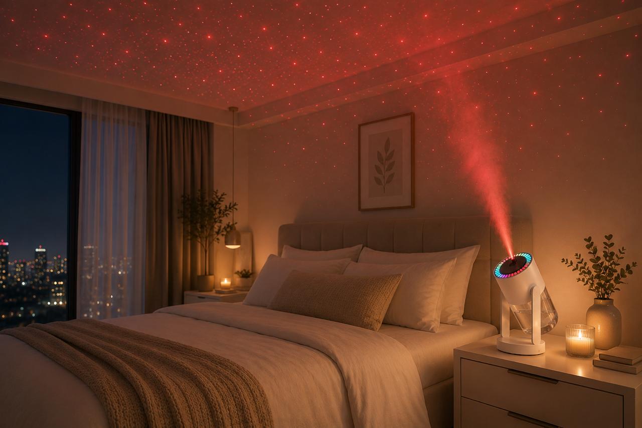 Habitación cálida iluminada por NOVYRA